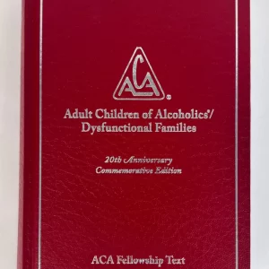 20th Anniversary Commemorative Edition – ACA Fellowship Text (Big Red Book) - Hardcover